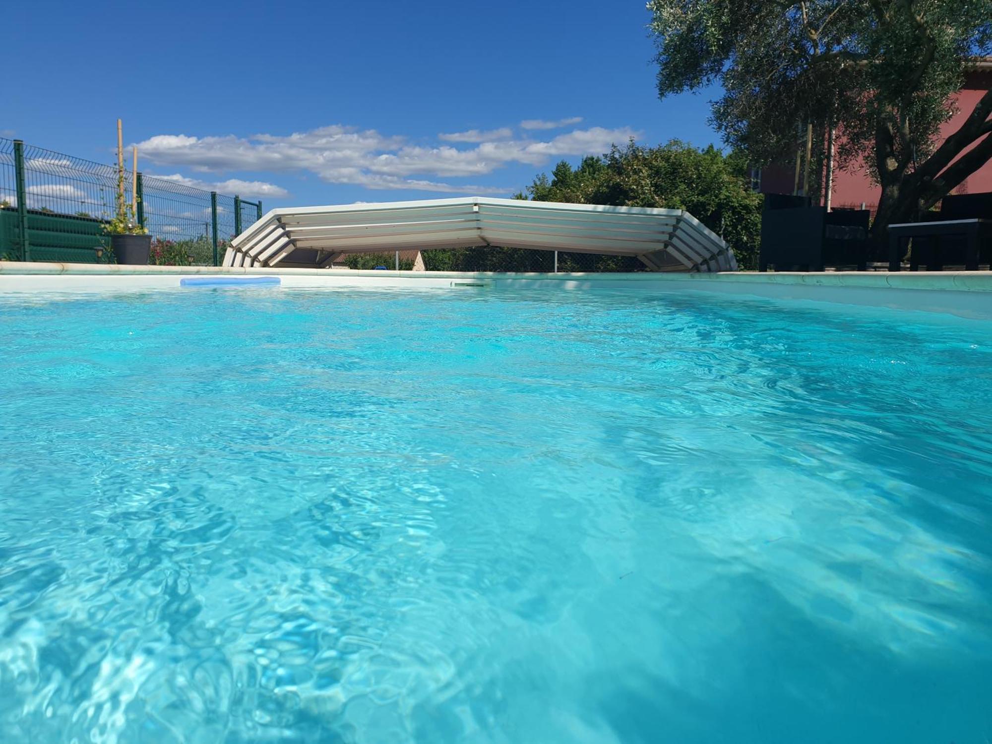 Gite Et Piscine L'Ecrin Aux Oliviers En Cevennes Saint-Christol-les-Ales Exterior photo